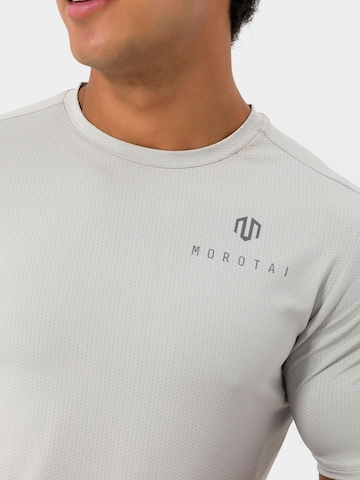 MOROTAI Funktionsshirt 'ENGINEERING' in Grau