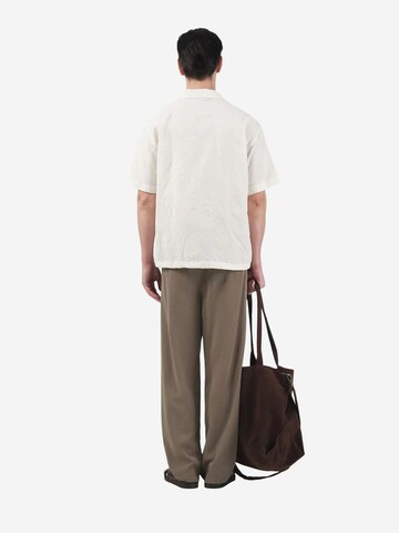 Giesto Regular fit Button Up Shirt in Beige