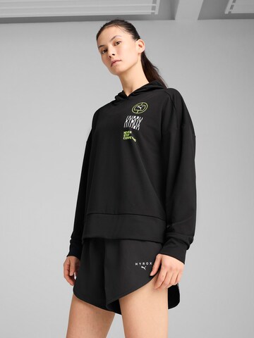 juoda PUMA Sportinio tipo megztinis 'PUMA x HYROX CLOUDSPUN': priekis