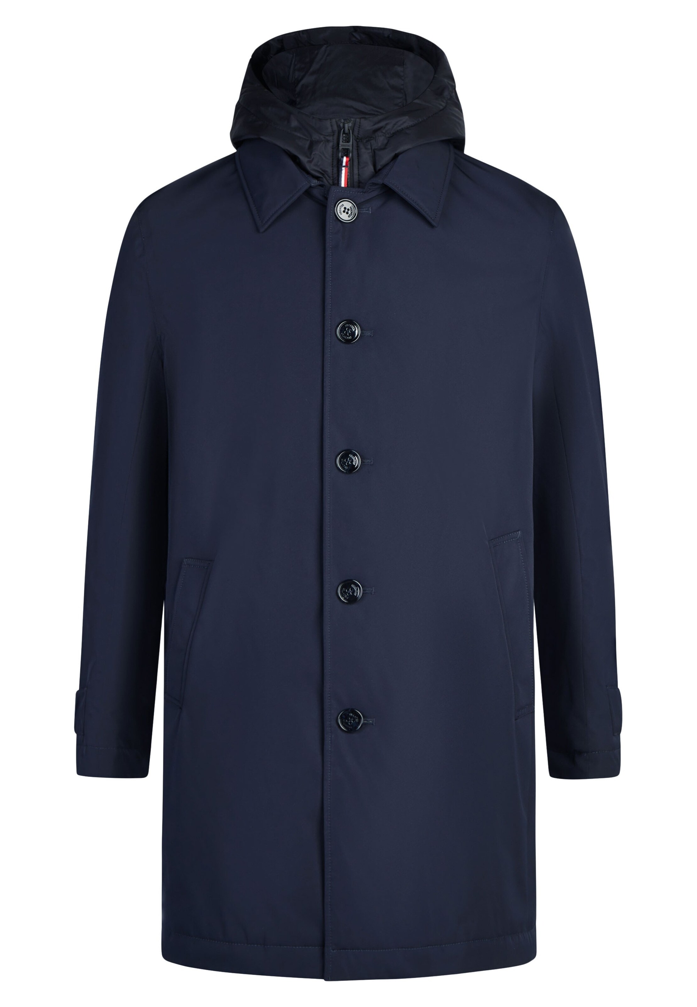HECHTER PARIS Winterjas 'Modern Fit' in Blauw: voorkant