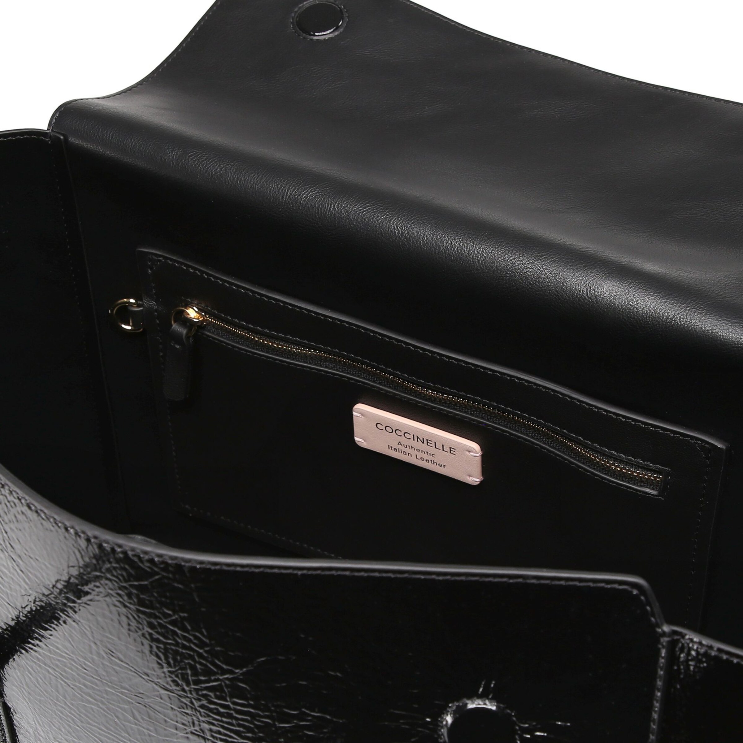 Coccinelle Shopper 'Double Beat' in Zwart