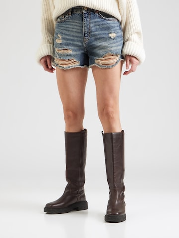 Regular Jean Trendyol en bleu : devant