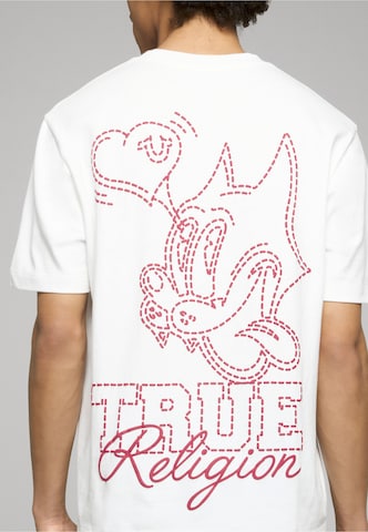 True Religion Shirt 'Cat' in Wit