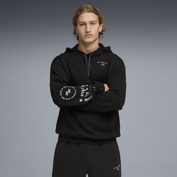 PUMA Sports sweatshirt in Black: front