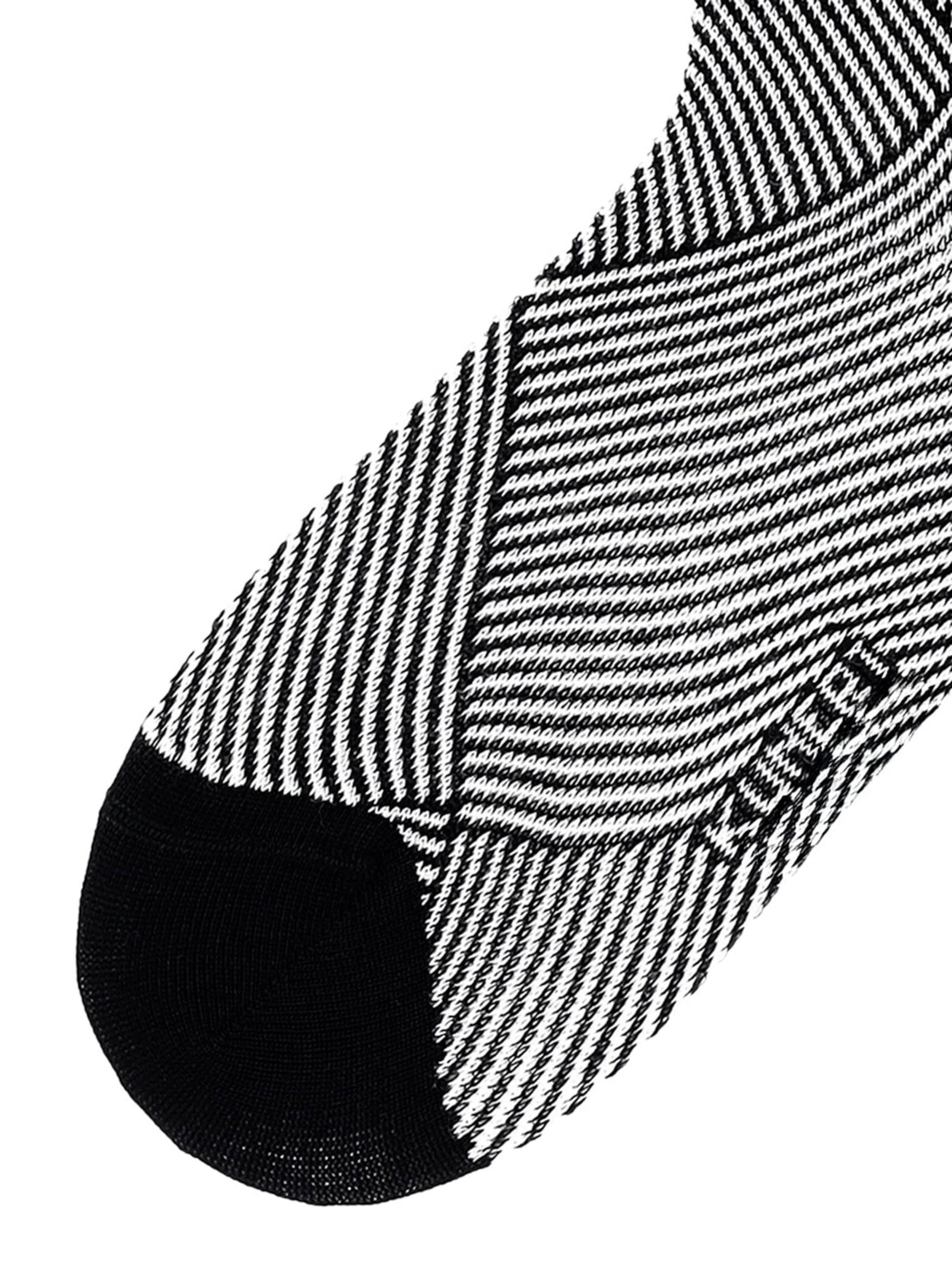 Chaussettes 'Business Check' KUNERT en noir