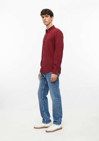 s.Oliver Regular fit Button Up Shirt in Red