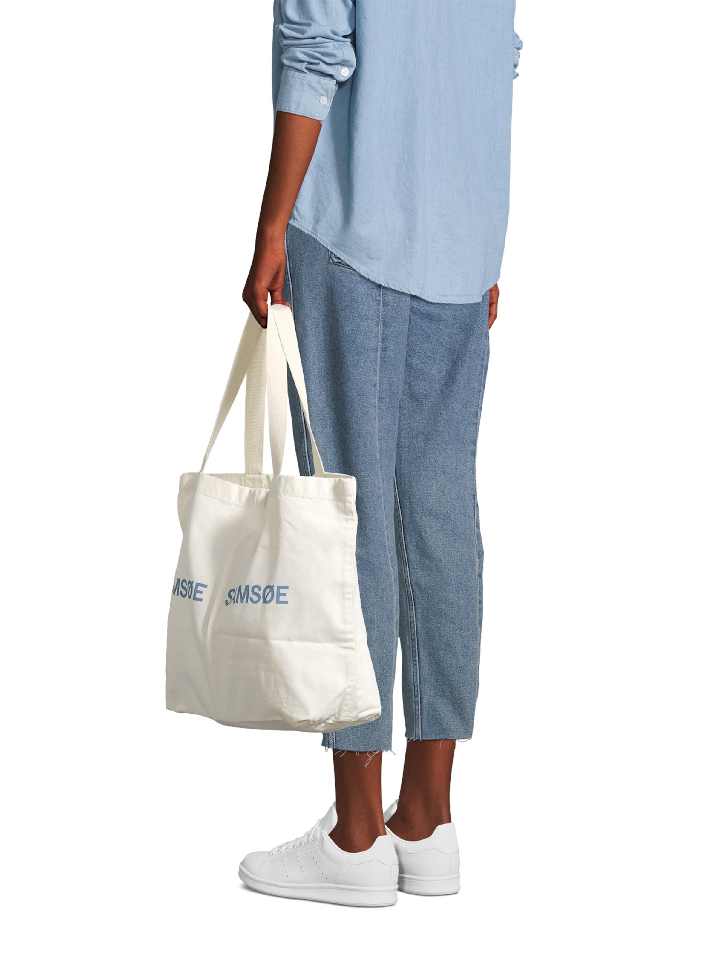 Samsøe Samsøe Шоппер 'Frinka' в Белый