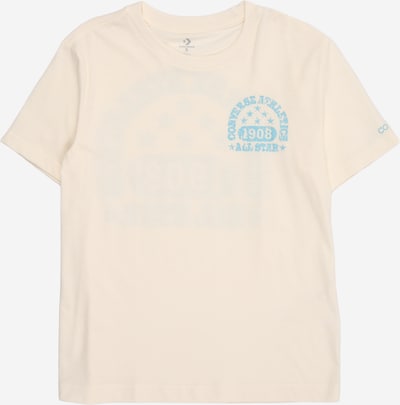 CONVERSE T-Shirt en ivoire / bleu clair, Vue avec produit