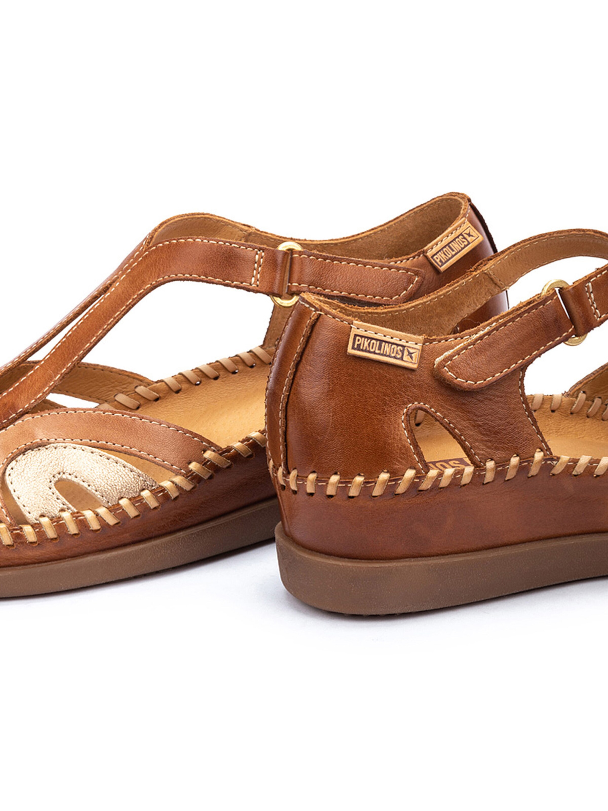 PIKOLINOS Sandaalit 'Cadaques' värissä ruskea