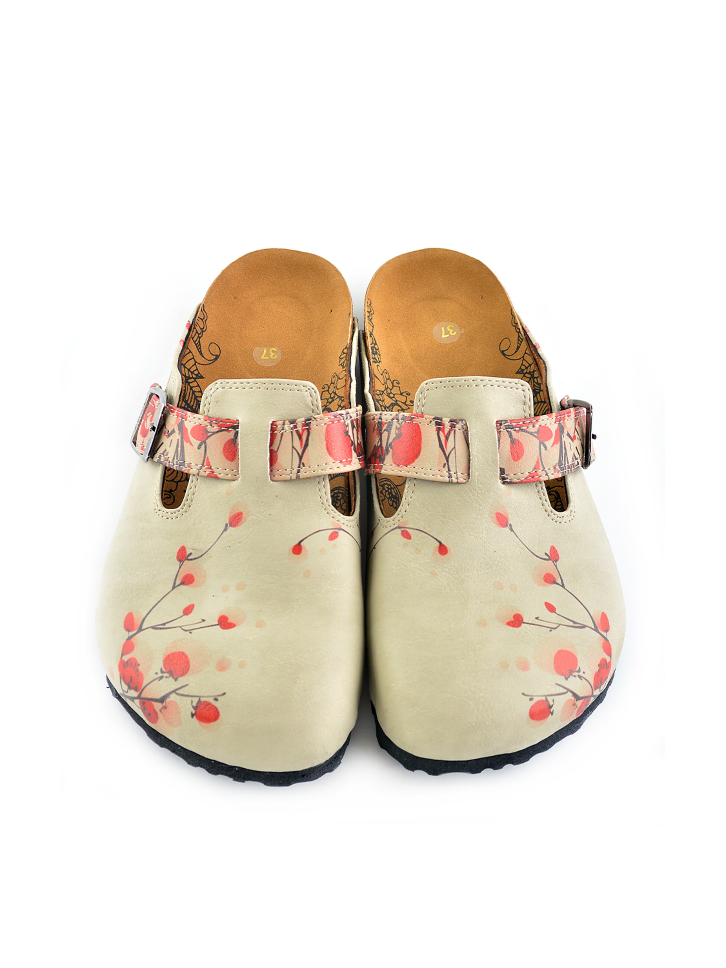 Goby Clogs 'Calceo' in White