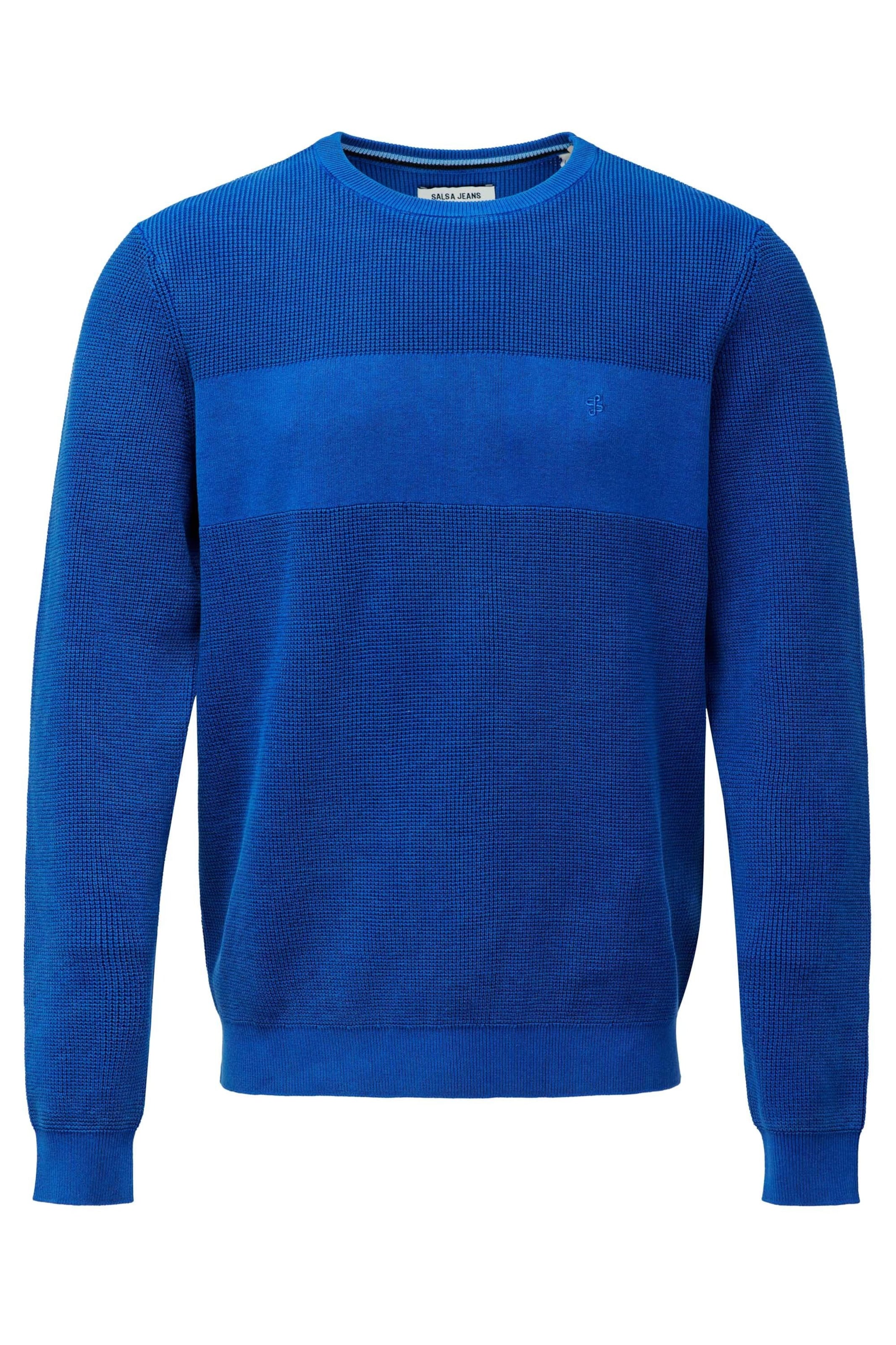 Salsa Jeans Sweater in Blue: front