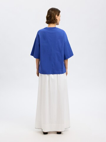 SELECTED FEMME Oversized Shirt in Blue