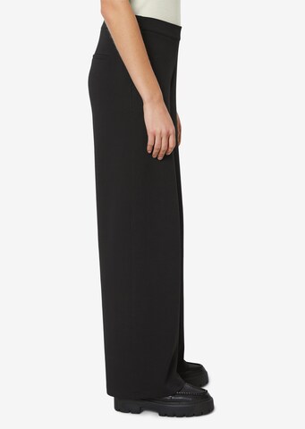 Wide Leg Pantalon Marc O'Polo en noir