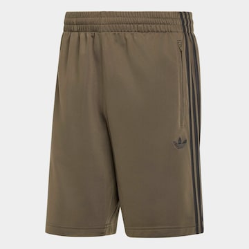 ADIDAS ORIGINALS Pants 'Firebird' in Brown: front