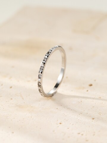 Hey Happiness Ring 'Pyramid'‌‌ in Silber