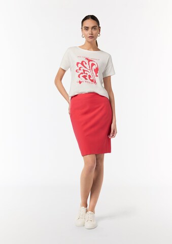 COMMA Skirt in Red