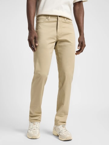 Lee - Slimfit Calças chino 'SUPERSTRETCH SLIM FIT MVP' em bege: frente