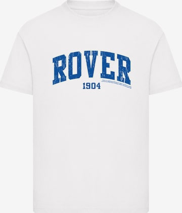 F4NT4STIC T-Shirt 'British Motor Heritage Rover Car 1904 College' in Weiß: Vorderseite