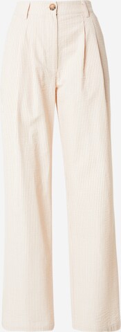 Loosefit Pantaloni con pieghe di Sofie Schnoor in beige: frontale