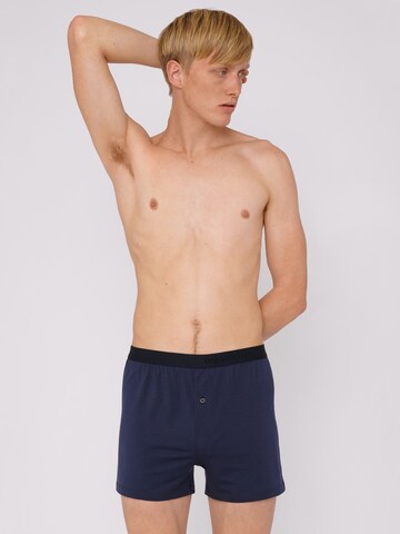 Organic Basics ' TENCEL Boxer Shorts 2-pack ' in Blau: predná strana