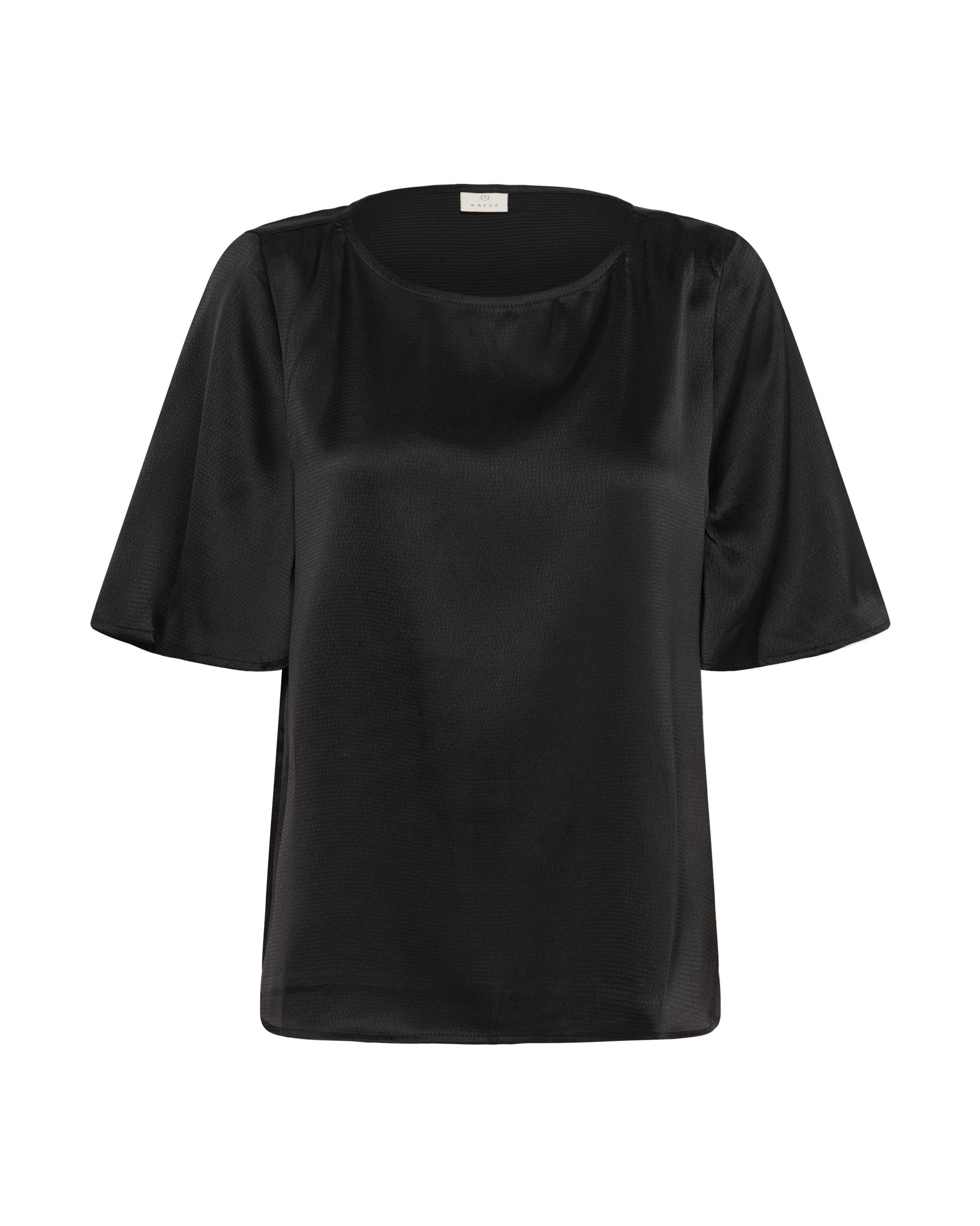 Kaffe Bluse 'KALotte' in Schwarz: Vorderseite
