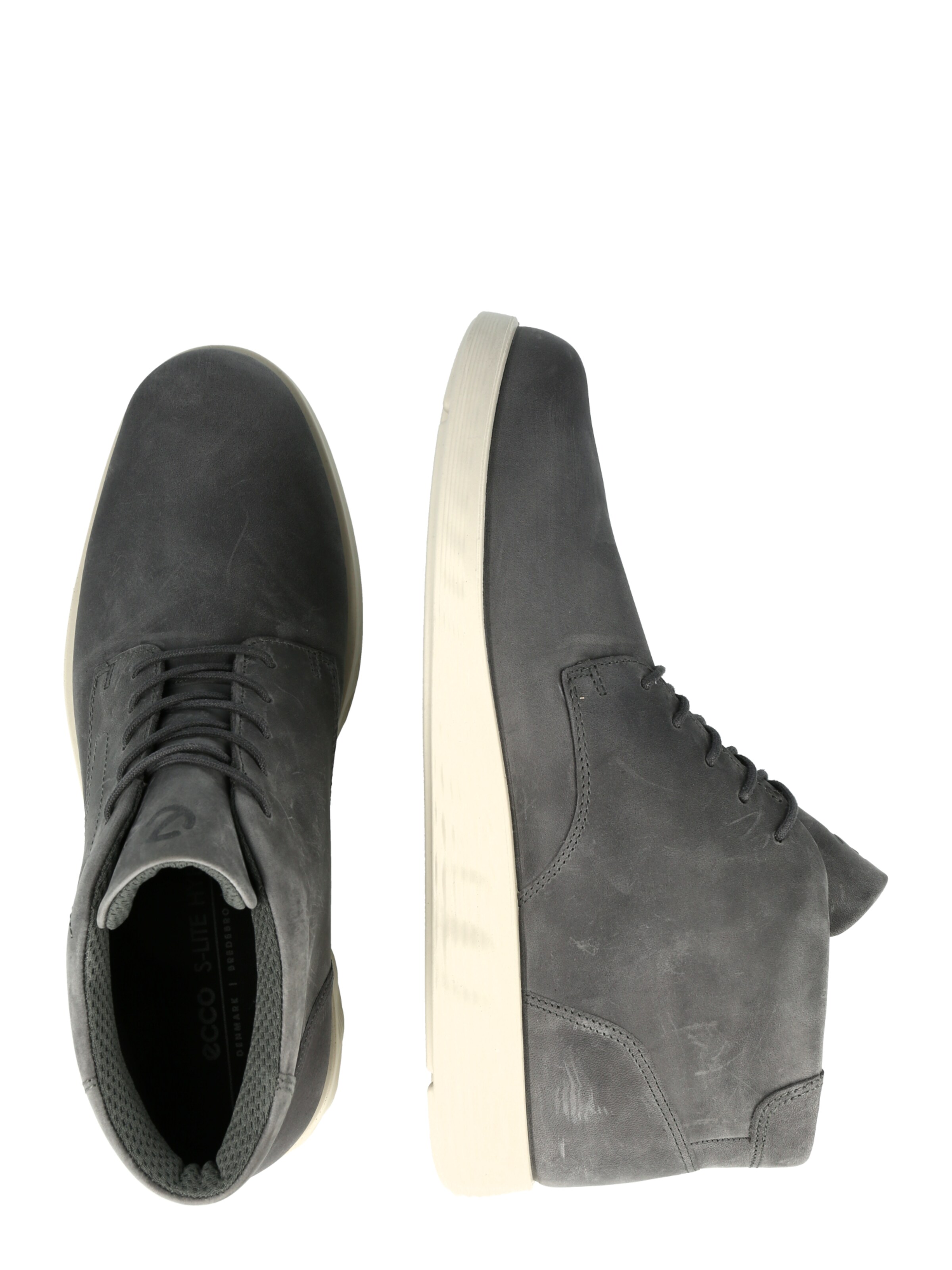 ECCO - Botas com atacadores em cinzento