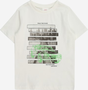 s.Oliver Shirt in White: front