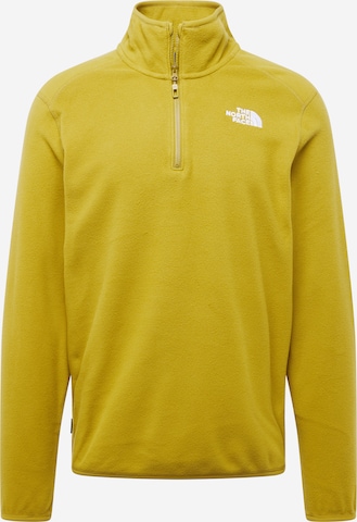 THE NORTH FACE Sportpullover 'GLACIER' in Grün: predná strana