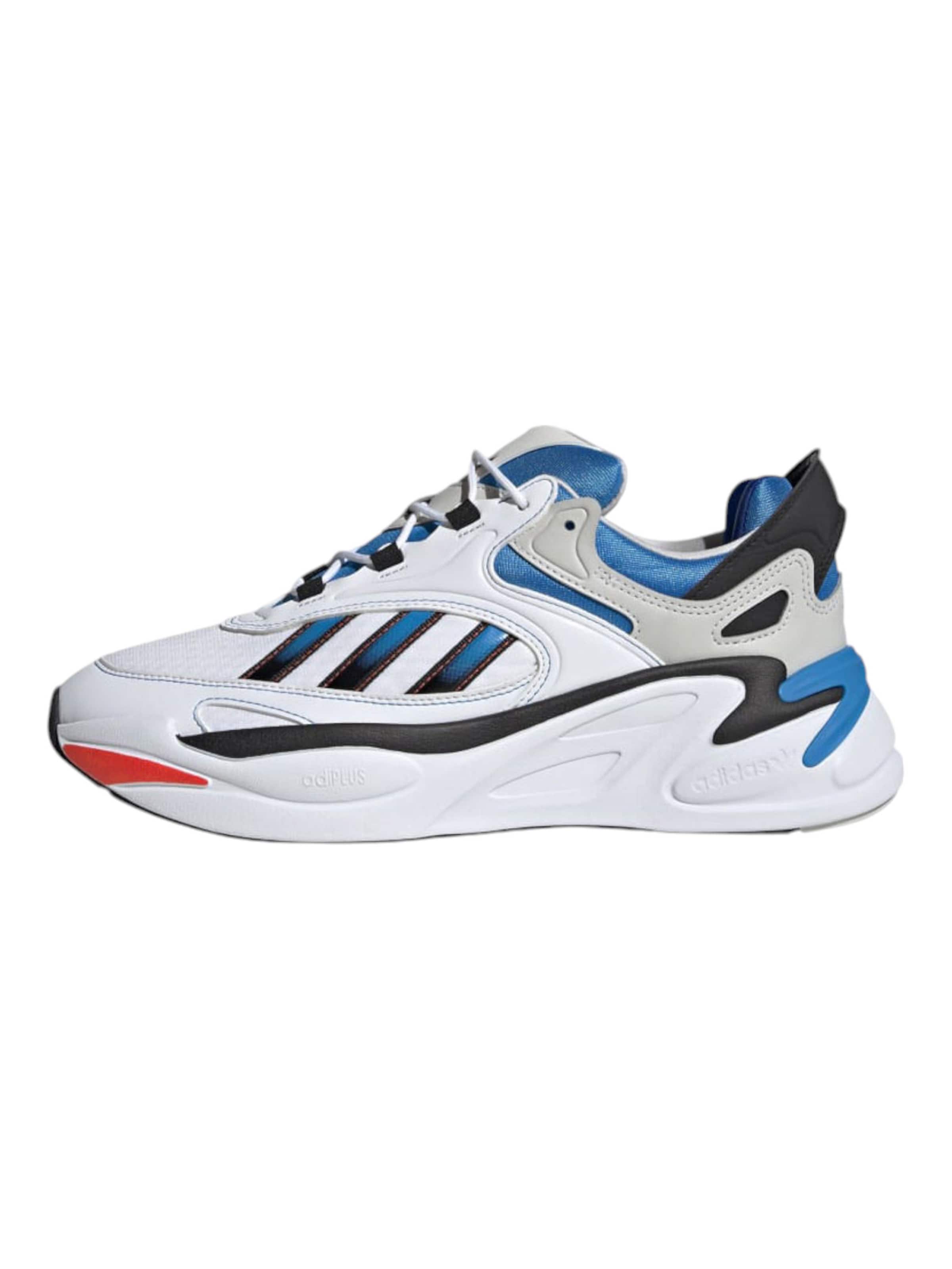 ADIDAS ORIGINALS Platform trainers in Blue / Black / White, Item view