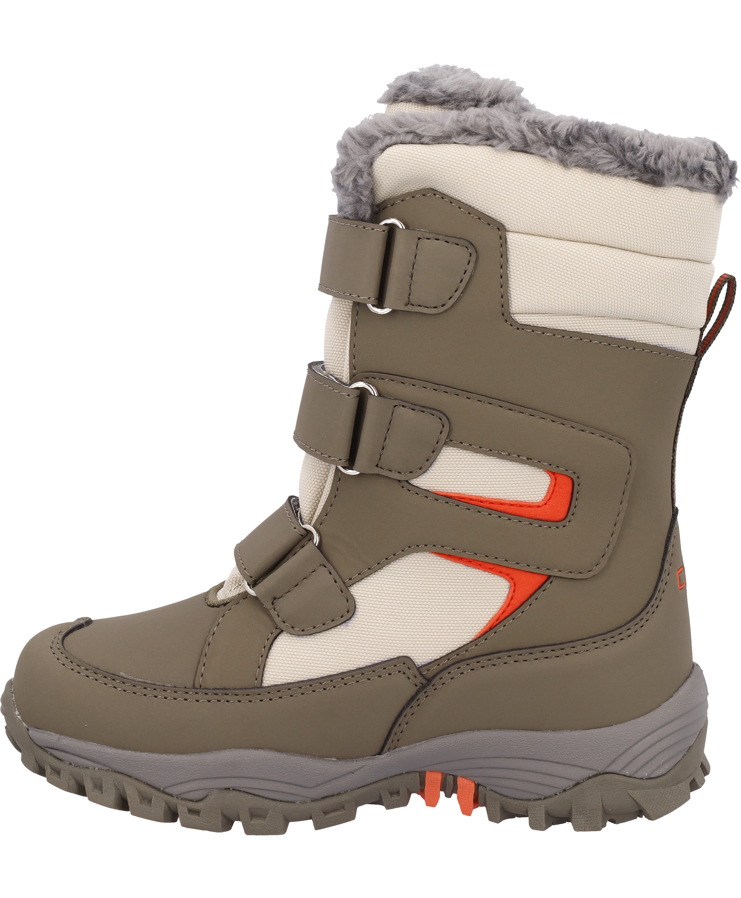 CMP Snow Boots in 28 in Beige / Green / Orange, Item view