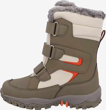 CMP Snow Boots in Green: front