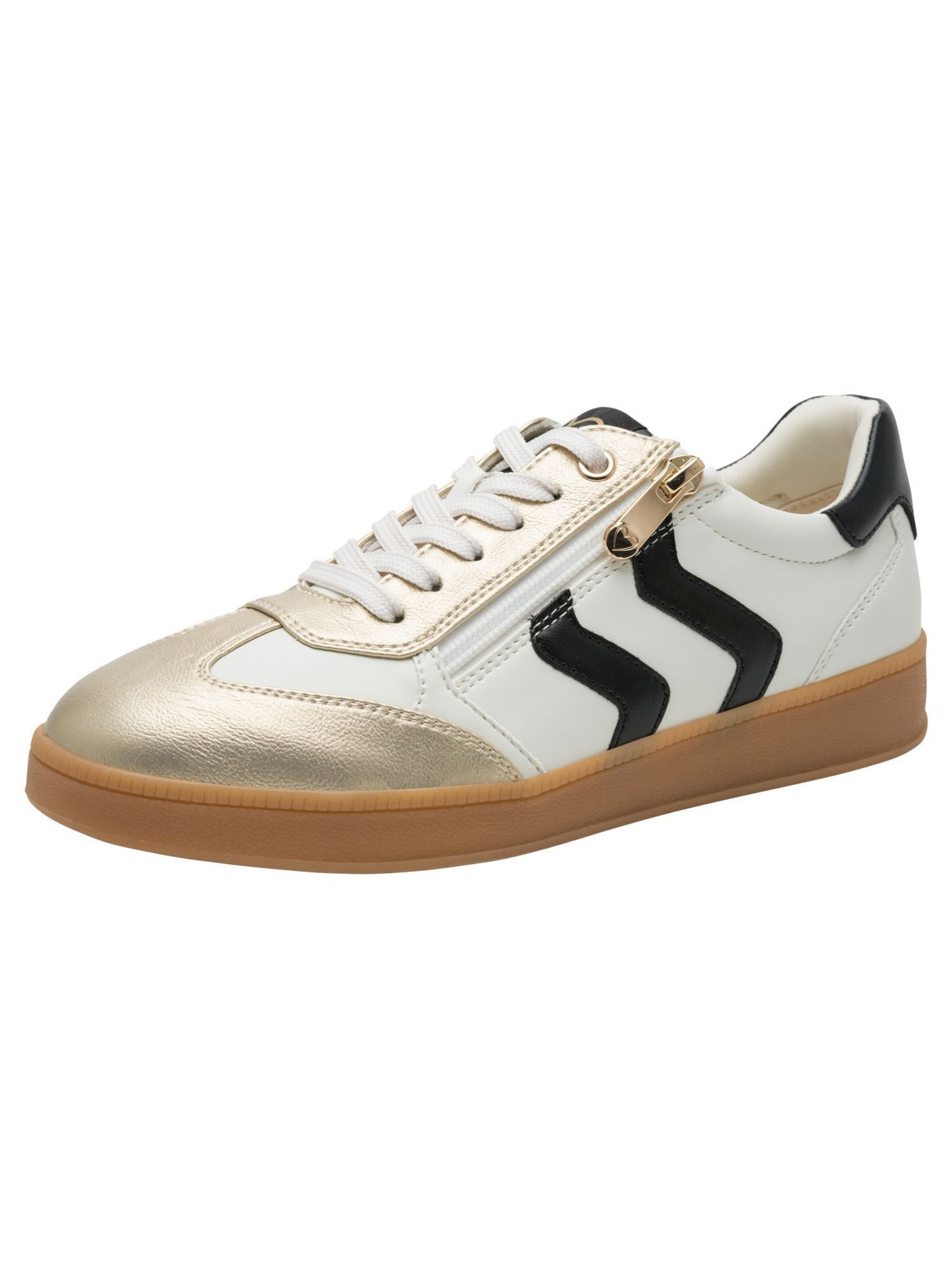 Baskets basses MARCO TOZZI en blanc : devant