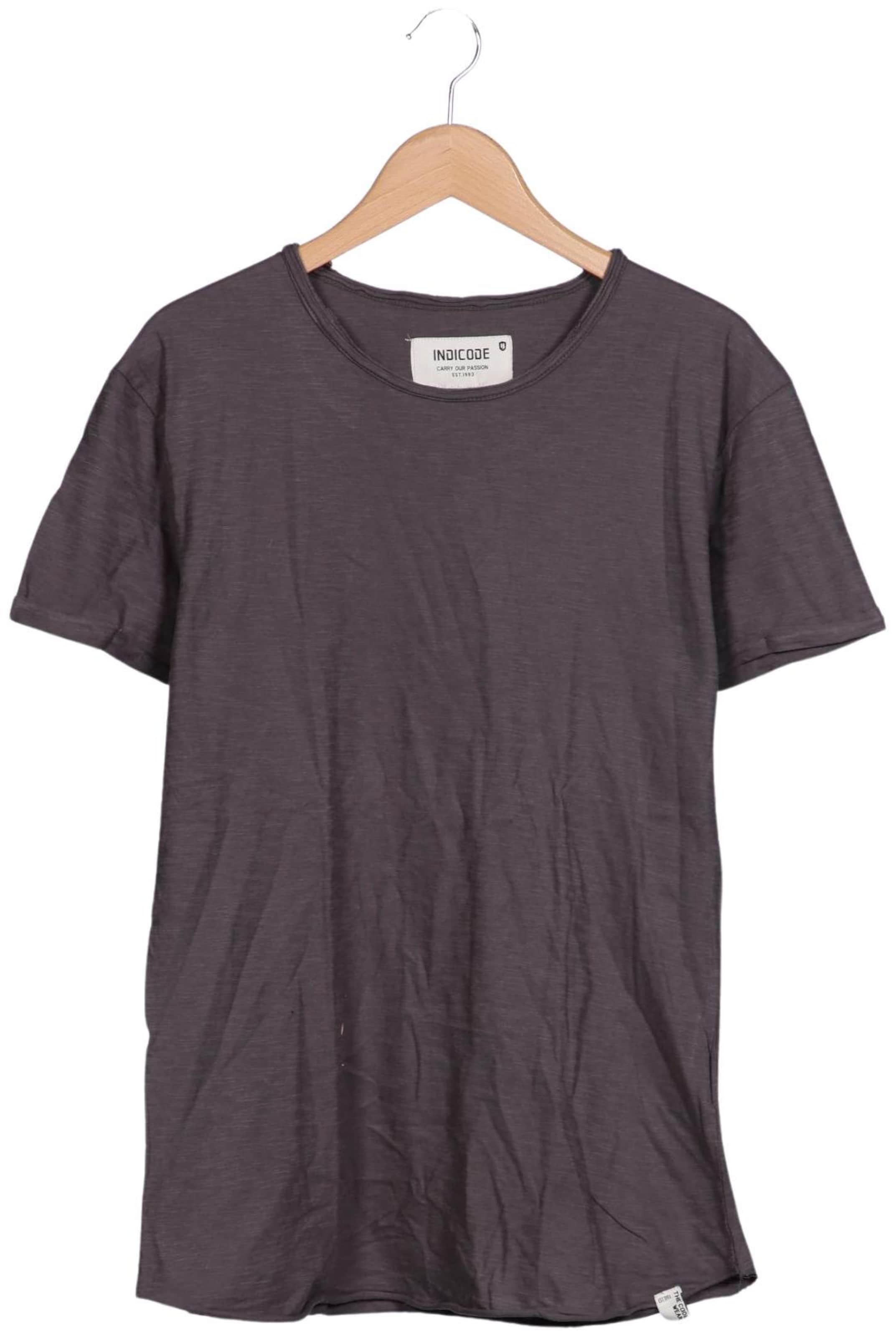INDICODE JEANS Shirt in L in Grey: front