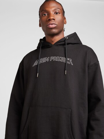 Denim Project Sweatshirt 'CLEAN' in Black