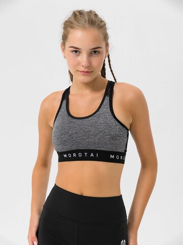 MOROTAI Bustier Sport-BH 'Athletic' in Grau
