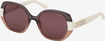 GUESS Sunglasses in White: front