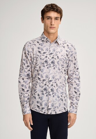 JOOP! Jeans Regular Fit Hemd 'Hansen' in Beige