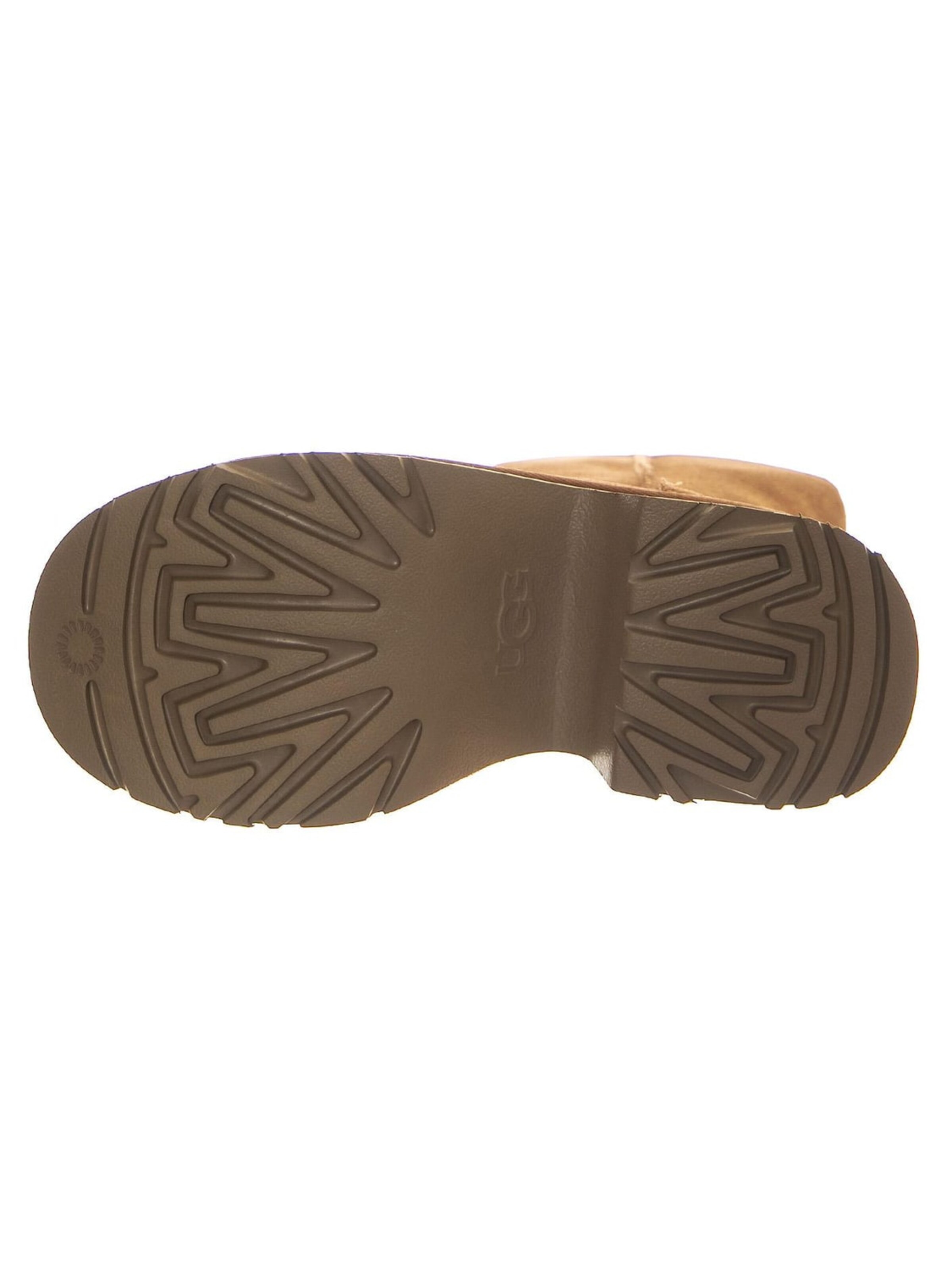 UGG Kozaki 'W Classic Short New Heights Chstnut Mini Platrform' w kolorze brązowy