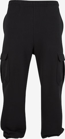 Tapered Pantaloni cargo di Urban Classics in nero: frontale