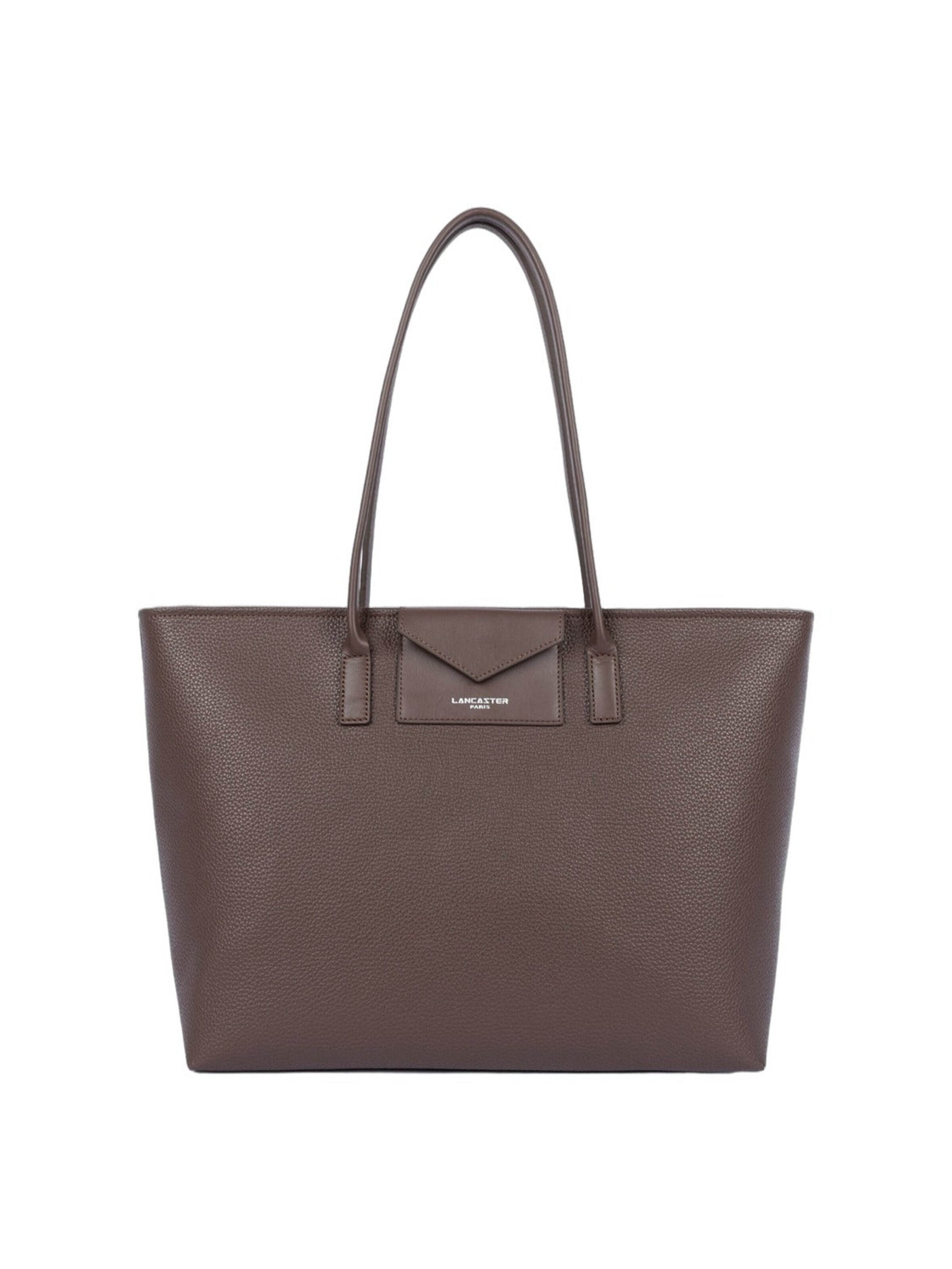 LANCASTER Paris Shopper 'Lancaster Sac cabas épaule Zippé Maya Double KBA Marron' em One Size em castanho, Vista do artigo