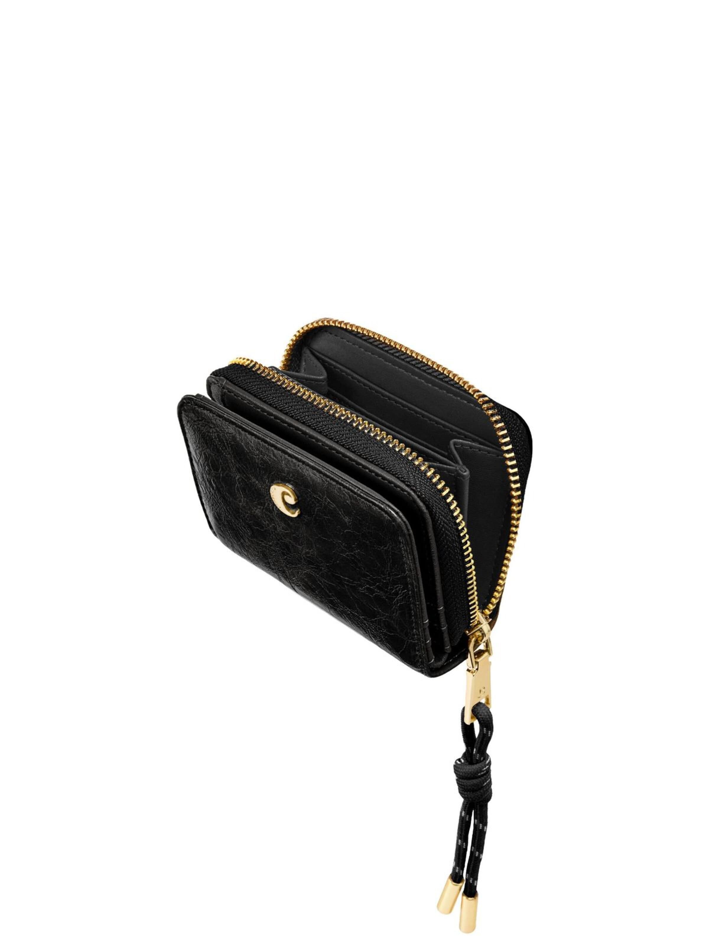 Porte-monnaies 'Card wallet with flap Philomène' Cacharel en noir