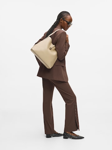 Karl Lagerfeld Torba za čez ramo | bež barva