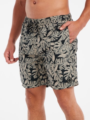 PROTEST Badeshorts 'PRTPedro' in Schwarz