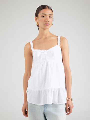 HOLLISTER Топ в Белый: спереди