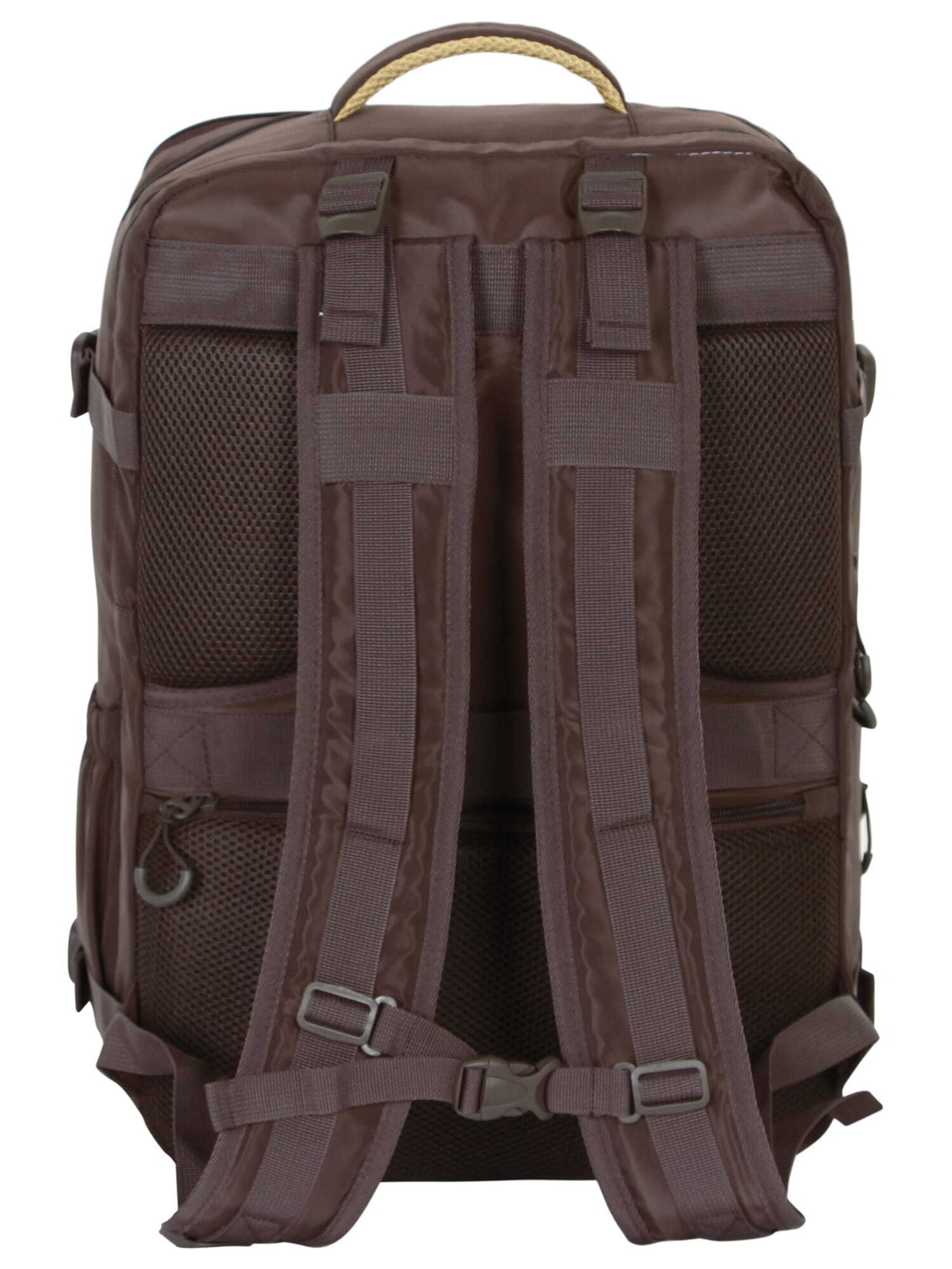 One Piece Backpack 'Strohhut Bande' in Brown
