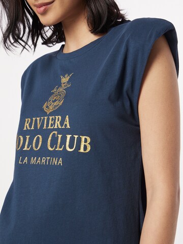 La Martina - Camiseta en azul