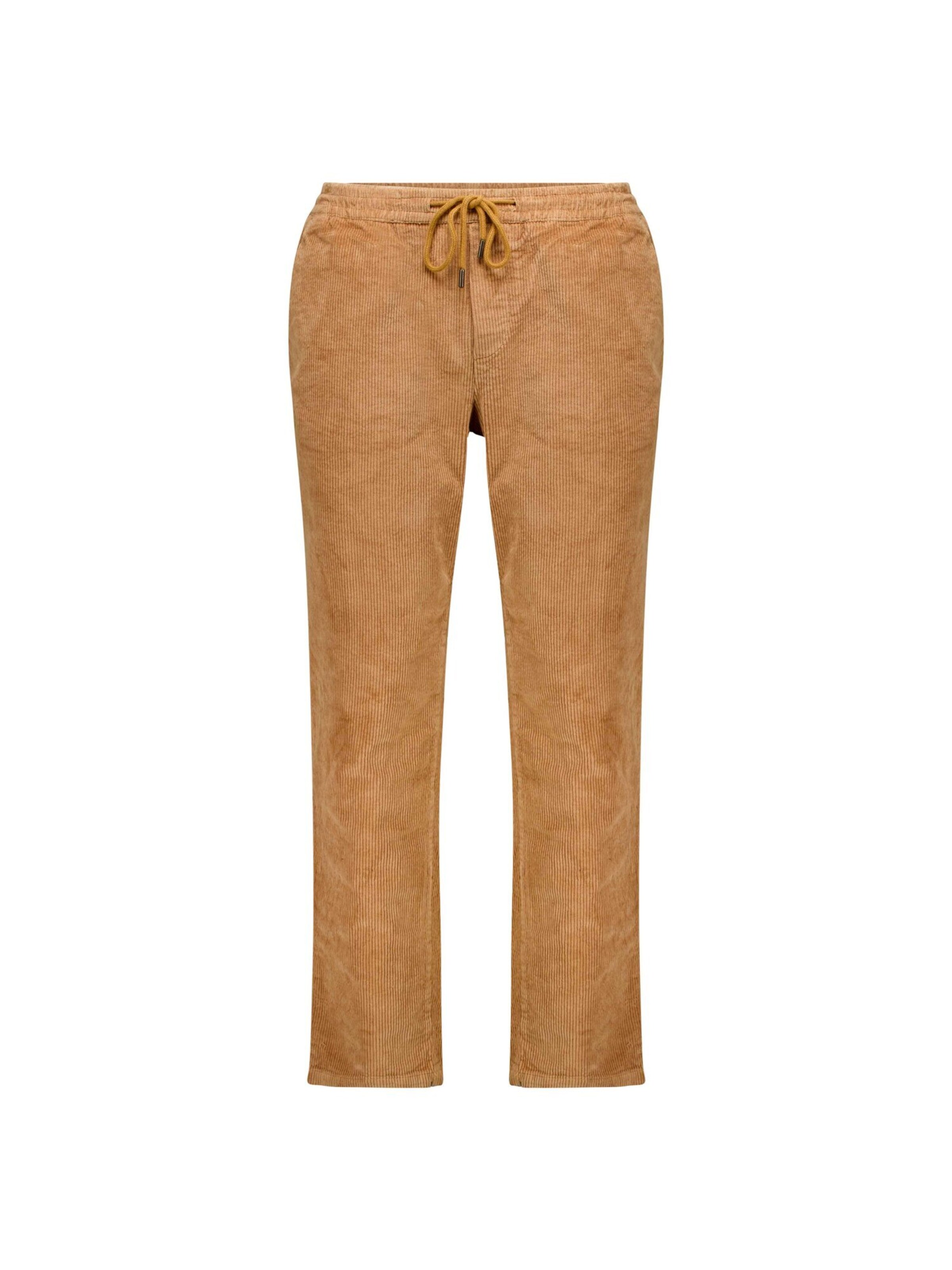 Deeluxe Regular Broek 'LEANDRE' in Bruin: voorkant