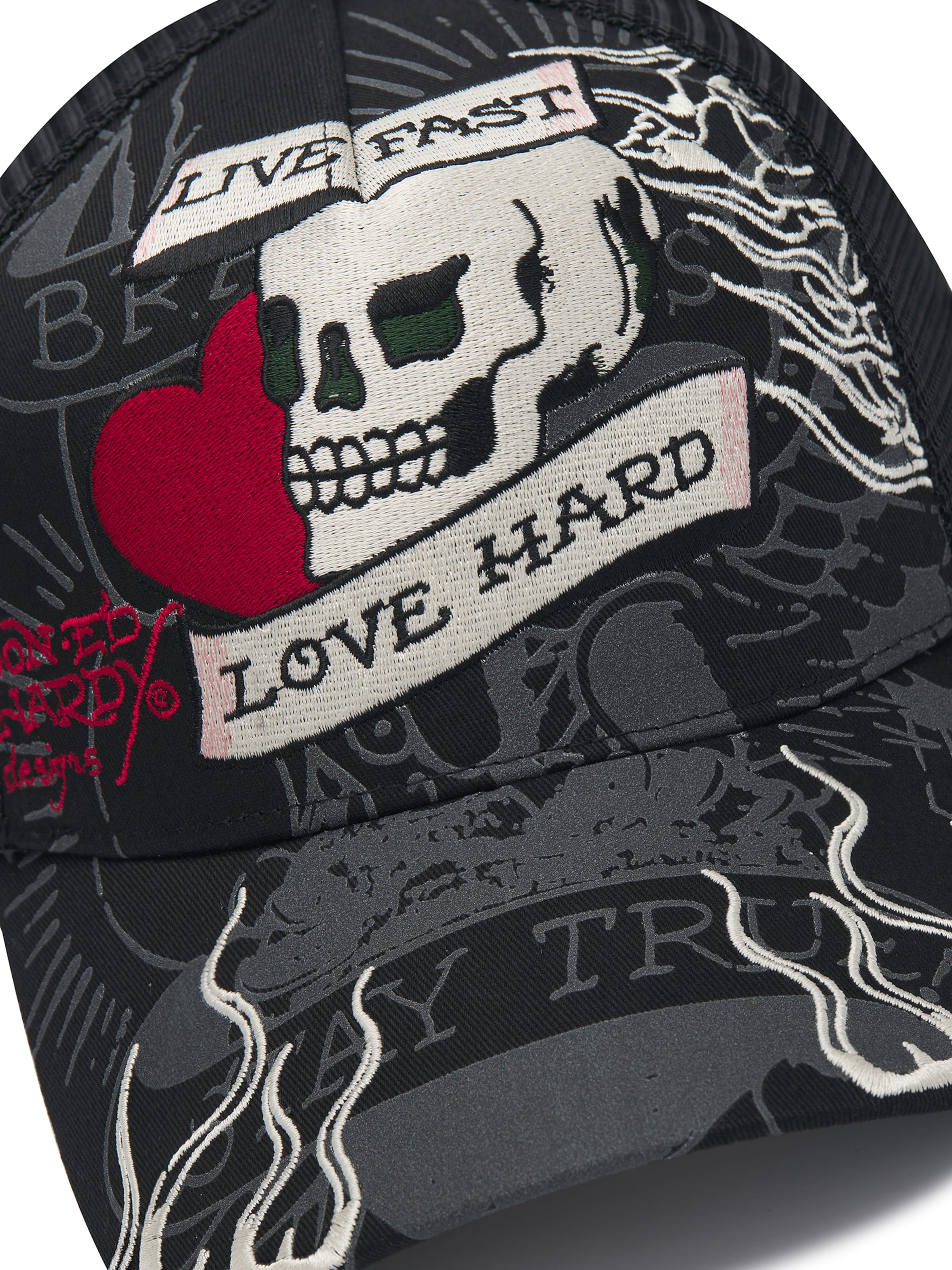 Ed Hardy Keps i svart