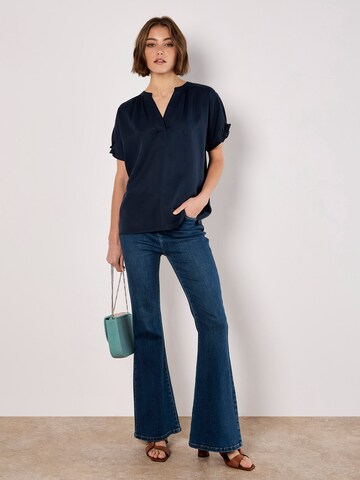 Chemisier ' ' Apricot en bleu