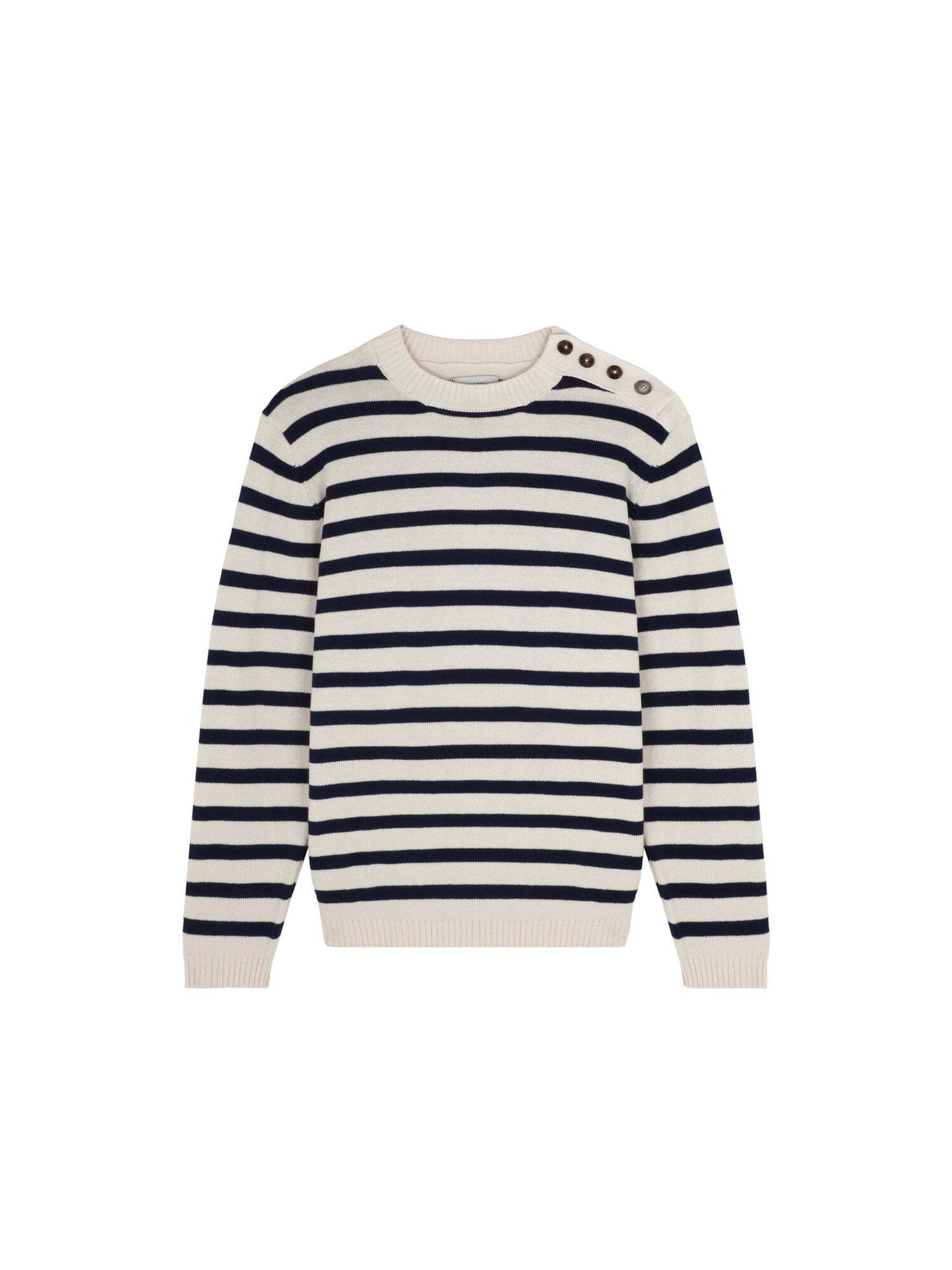 Scalpers Pullover 'Jakob' in Weiß: Vorderseite